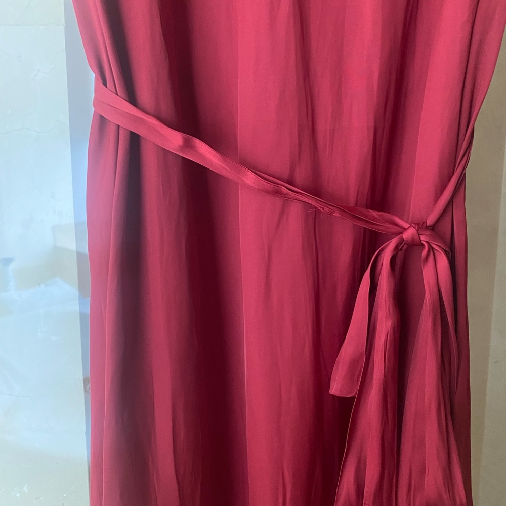 Zadig & Voltaire Burgundy Maxi Dress - Picture 6 of 16